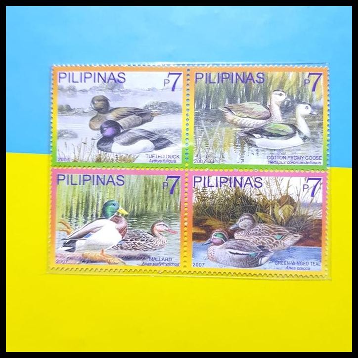 

BEST DEAL PERANGKO MURAH. PRANGKO BEBEK. PRANGKO PHILIPPINE WILD DUCKS !!!!!!