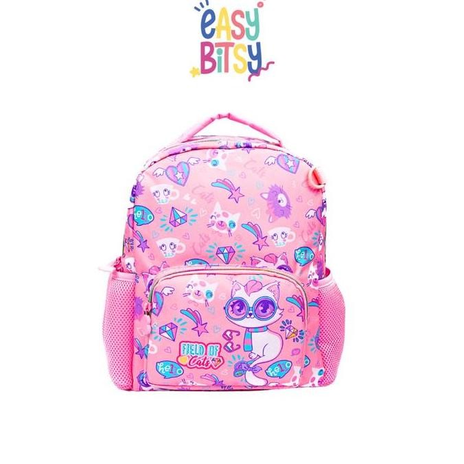 

Miliki Easybitsy Tas Ransel Backpack Sekolah Anak Perempuan Paud-Tk Mermaid, Unicron, Cat - Russel
