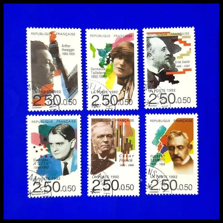 

GRATIS ONGKIR PERANGKO/PRANGKO REPUBLIQUE FRANCAISE. TOKOH-TOKOH TERKENAL !!