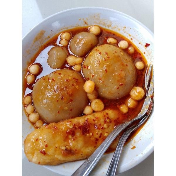 

Cri Boci Granat Isi Dua Ayam Suir Cincang Pedas Varian Terbaru