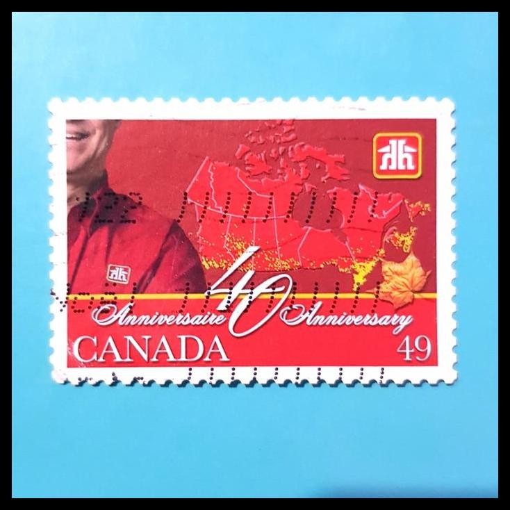 

HOT DEAL PERANGKO/PRANGKO CANADA. 40 ANNIVERSARY !!!!!