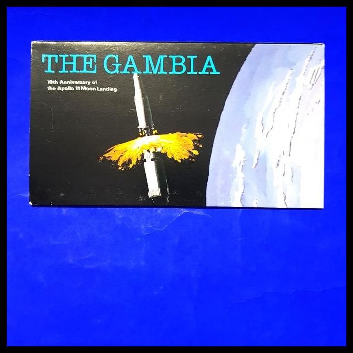 

TERMURAH PRANGKO GAMBIA. BOOKLET 10TH ANNIVERSARY OF THE APOLLO 11 MOON LANDING !!!!!