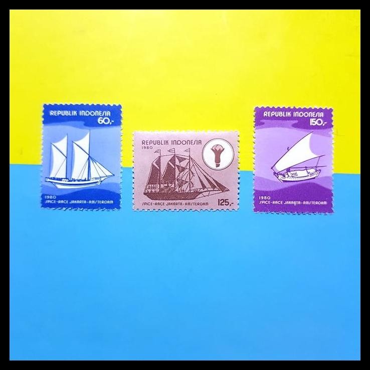

HOT DEAL PERANGKO/PRANGKO INDONESIA.1980 LOMBA PERAHU LAYAR JAKARTA ~ AMSTERDAM !