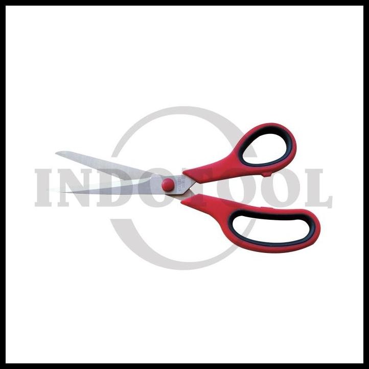 

TERMURAH STAINLESS STEEL SCISSORS WITH BI COLOR PLASTIC 200MM MAXPOWER !!!!!!