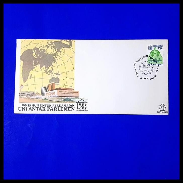 

BEST DEAL PRANGKO INDONESIA 1989. SHP 100TH UNTUK PERDAMAIAN UNI ANTAR PARLEMEN