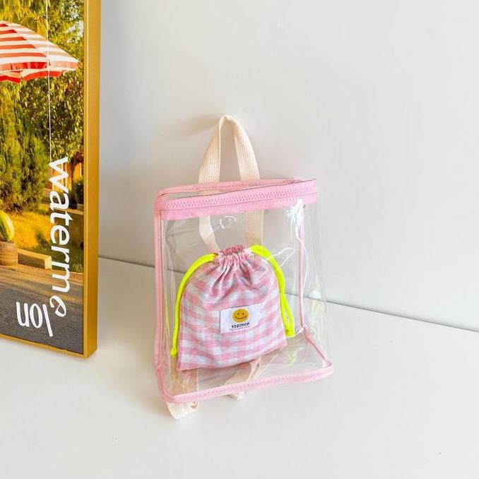 

Miliki Tas Ransel Transparan Anak-Anak / Backpack Transparan Anak