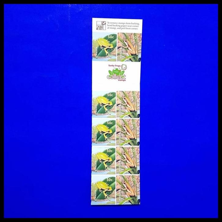 

TERBARU PERANGKO/PRANGKO AUSTRALIA. SMALL POND BOOKLET, PRANGKO STIKER