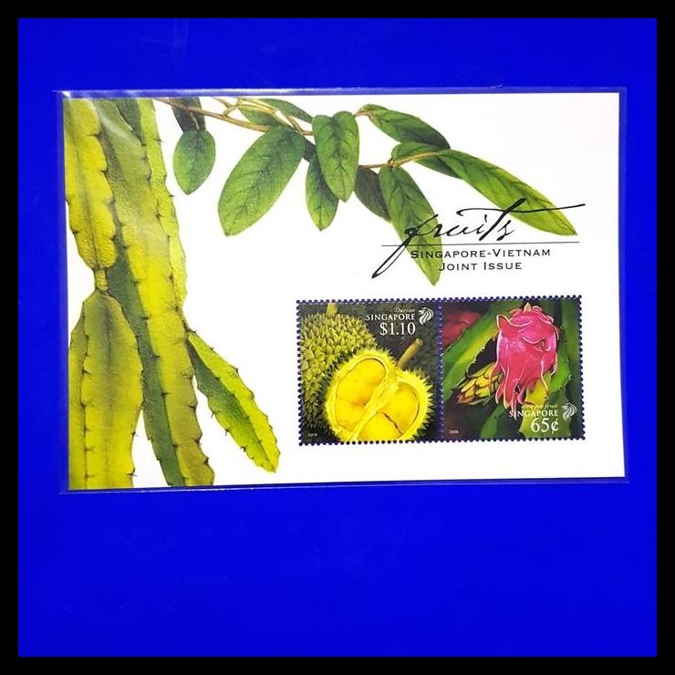 

DISKON PRANGKO SINGAPORE. BUAH DURIAN & BUAH NAGA. JOINT ISSUE DENGAN VIETNAM !!