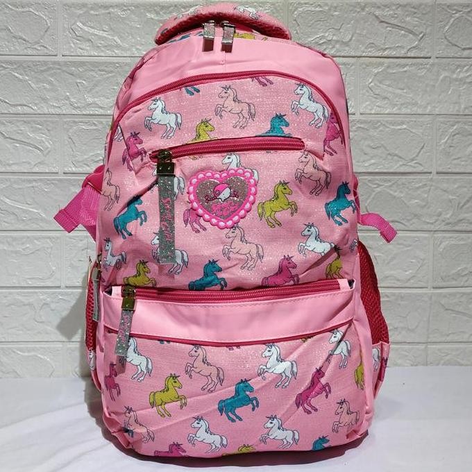 

Miliki Tas Ransel Backpack Sekolah Anak Perempuan Alto Silver Girl Original