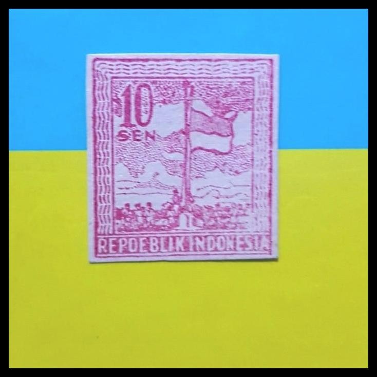 

DISKON POTONGAN DARI KARTUPOS REVOLUSI DI JAWA. 1946. KARTUPOS BENDERA !!!!