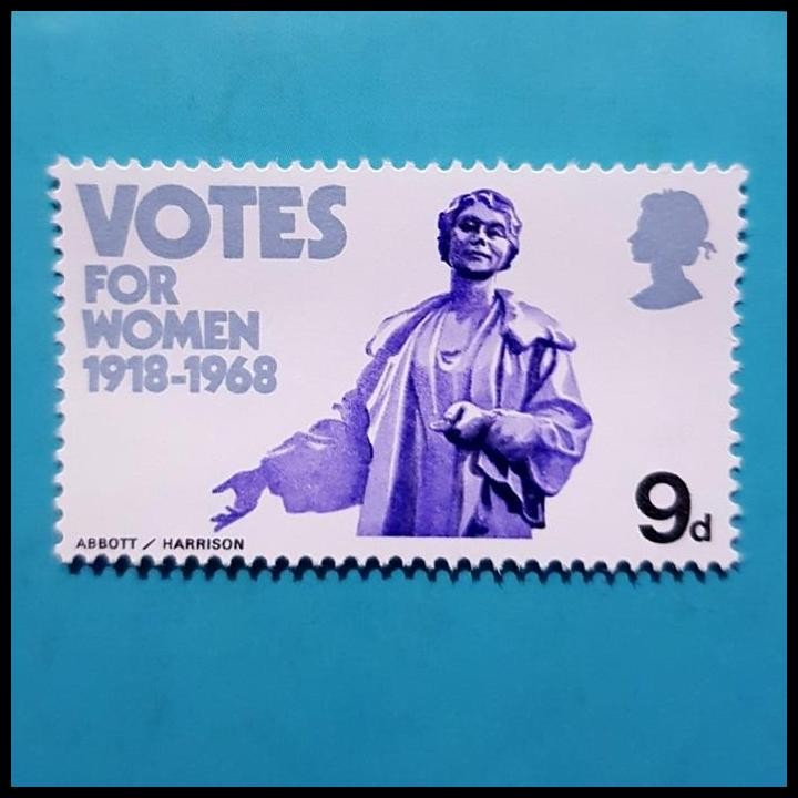 

TERMURAH PRANGKO INGGRIS. VOTES FOR WOMEN 1918-1968. MNH