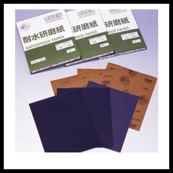 

TERBARU RIKEN WATERPROOF ABRASIVE PAPER C34P P180 !!