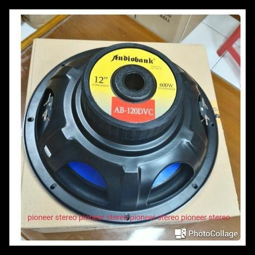 TERMURAH AUDIOBANK SUBWOOFER AB-120DVC 