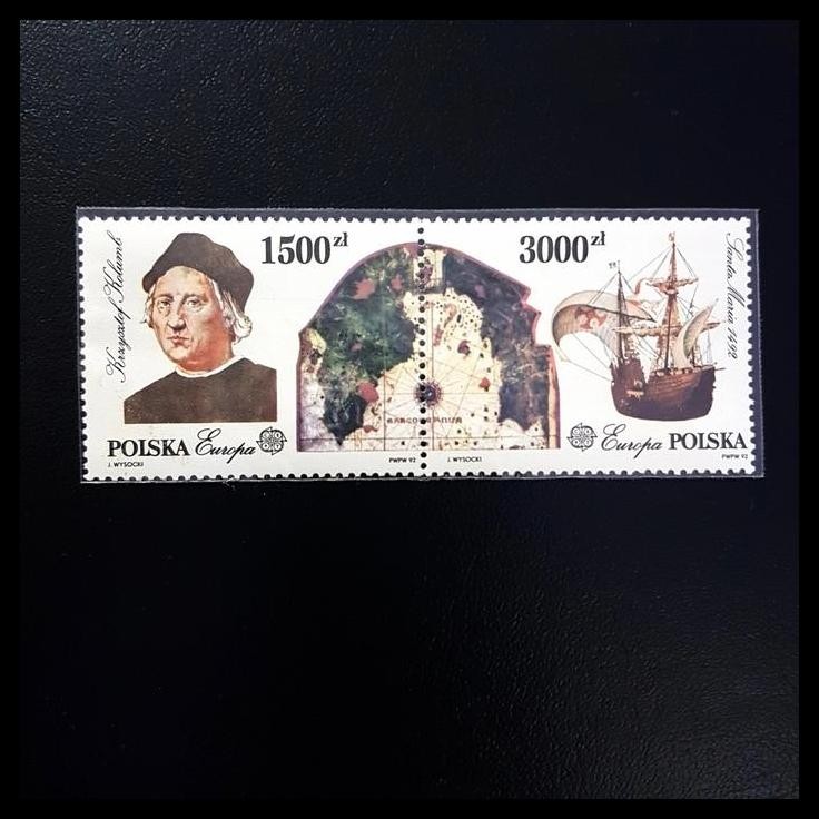 

DISKON PRANGKO 500TH ANNIV. CHRISTOPHER COLUMBUS DARI POLANDIA/POLSKA