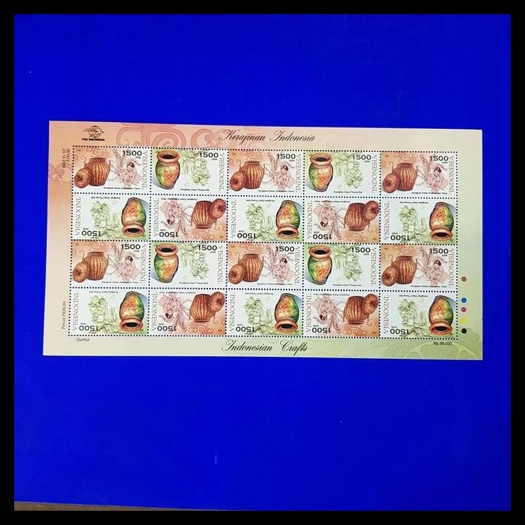 

TERBARU PRANGKO INDONESIA. 2006. KERAJINAN INDONESIA FULLSHEET. EDISI TERBATAS !!!!!