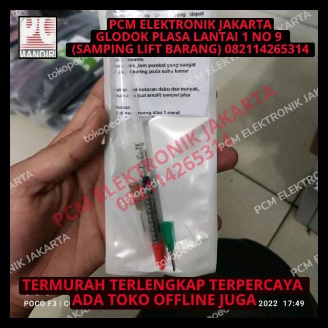 

DISKON SILVER CONDUCTIVE KONDUKTIF PAINT/PEN FAST DRY CEPAT KERING 0.5 ML !!!!!