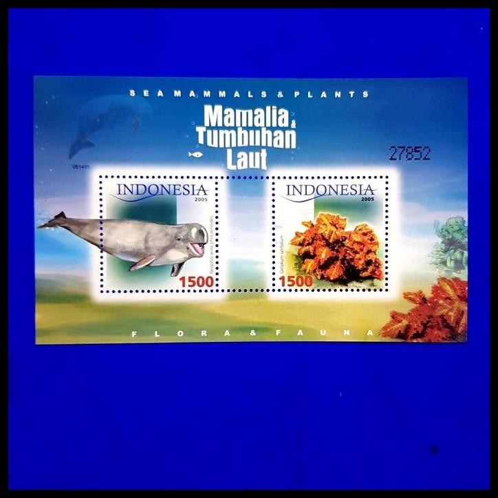 

TERBARU PRANGKO INDONESIA. SS MAMALIA & TUMBUHAN LAUT FLORA & FAUNA 2005 !!!