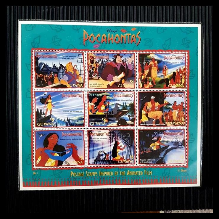 

TERMURAH PRANGKO DISNEY. POCAHONTAS ISPIRED BY THE ANIMATED FILM !!!