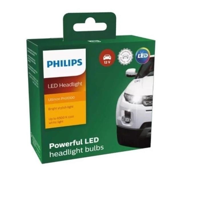 Led Mobil Ultinon Pro1000 Led H7 H4 H11  6500K Bohlam Lampu Mobil Putih