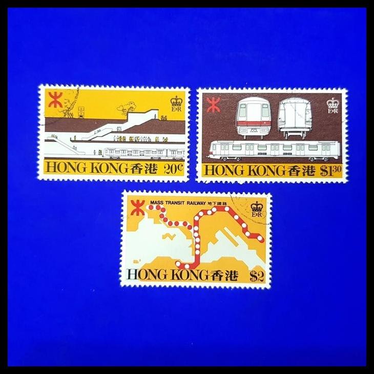 

DISKON PERANGKO/PRANGKO HONG KONG. 1979. MASS TRANSIT RAILWAYS !!!!!!