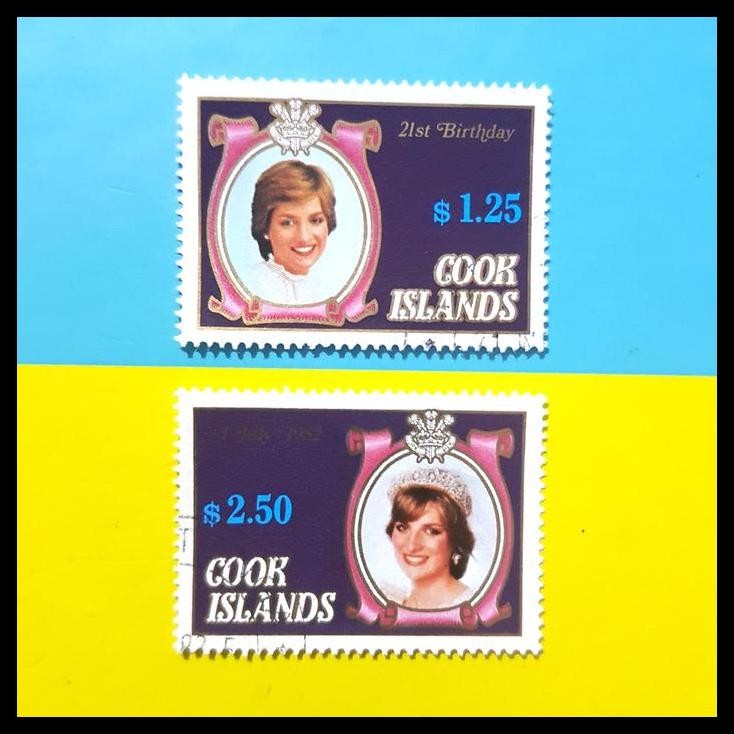 

TERMURAH PRANGKO PRINCESS DIANA. CELEBRATING THE ROYAL BIRTH. COOK ISLANDS