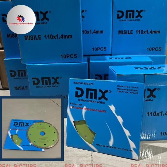 Pisau Potong Granit Marmer Keramik Dmx 4" Original 100%