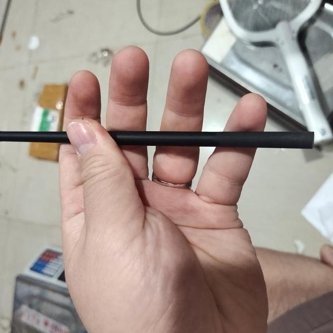 Ujung Joran Saja Solid Carbon Untuk Joran 180 Daido Kenzi