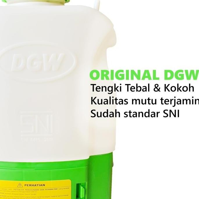 Sprayer Dgw Elektrik 16 Liter Alat Semprot Hama - Original Lengkap - Tanpa Packing Kayu