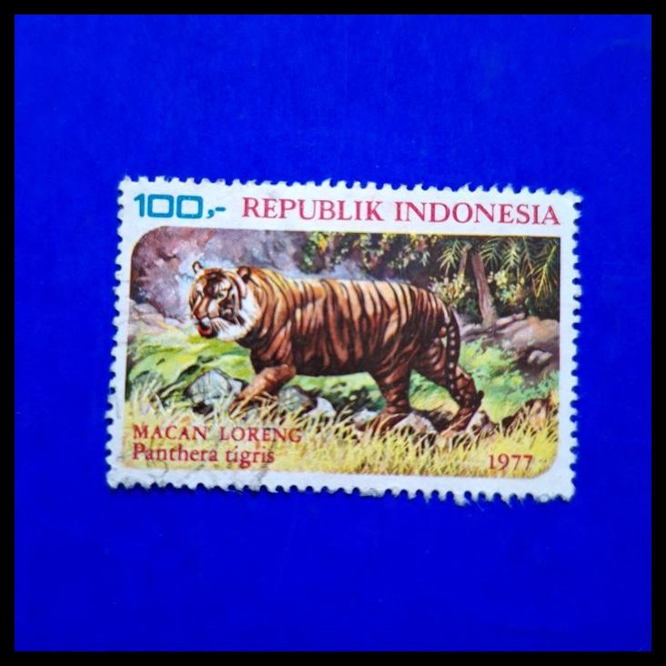 

HOT DEAL PRANGKO INDONESIA 22-12-1977. SERI MARGASATWA MA*AN LO*ENG. USED !!!