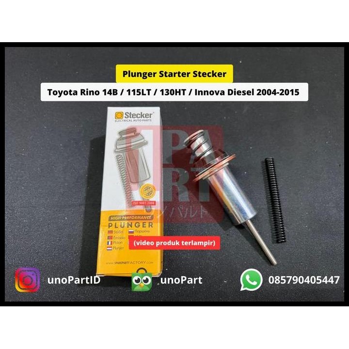 BEST DEAL PISTON SWITCH STARTER/ PLUNGER STECKER TOYOTA INNOVA DIESEL OLD +PER !!