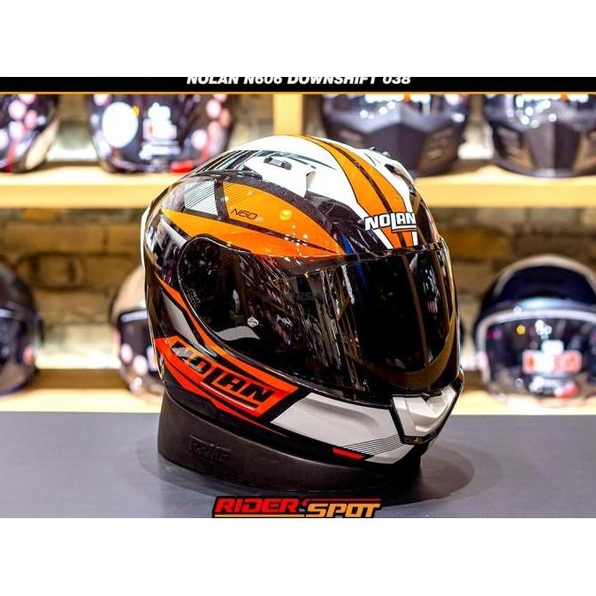 Helm Motor Nolan N606 Downshift 038 Helm Nolan N606 N60-6 Italy Ori