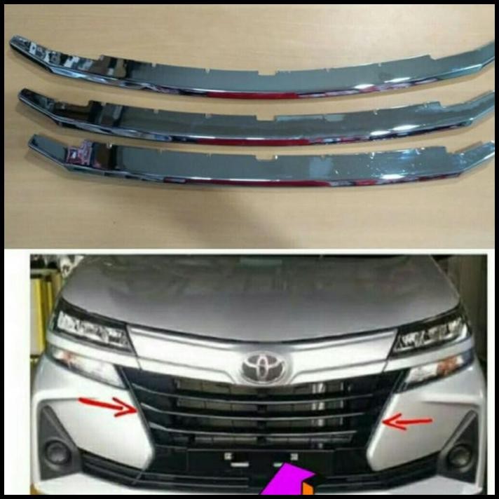 List grill chrome AVANZA 2019-2020