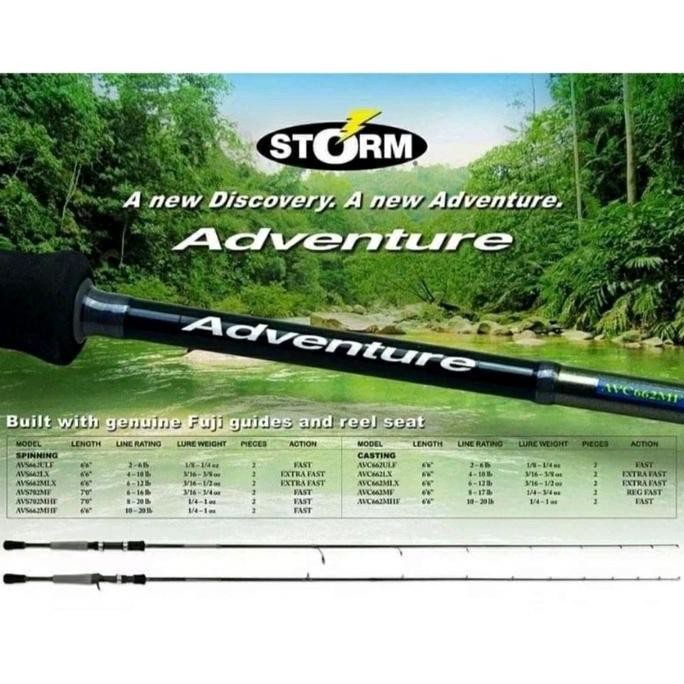 BARU JORAN STORM ADVENTURE GEN 1 SPINNING - BAITCASTING