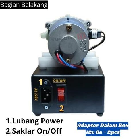 Paket Cuci Motor Mobil X6 V2 Pompa Dc 12V Nikuma Big Pump 250 Psi 100 Watt
