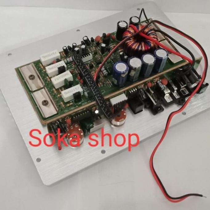 Kit Basstube Aktif Monoblock Class D 12 Volt 2000 Watt