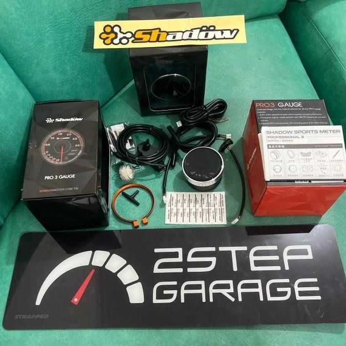 Boost Meter Gauge Shadow Pro3 Turbo (3 Bar) Universal