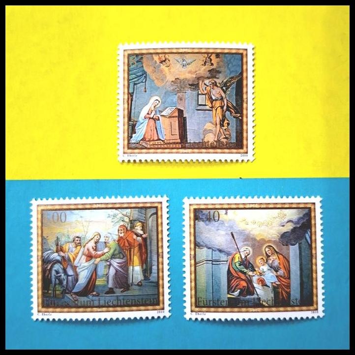 

BEST DEAL PRANGKO TEMA CHRISTMAS/NATAL 2010 DARI LIECHTENSTEIN (3V) MNH !!!!!
