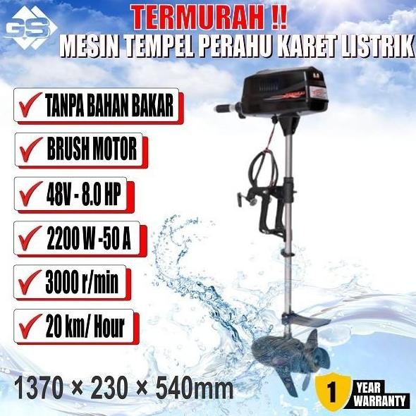 @#@#@#] Mesin Tempel Elektrik / Electric Outboard Motor / Mesin Tempel Perahu