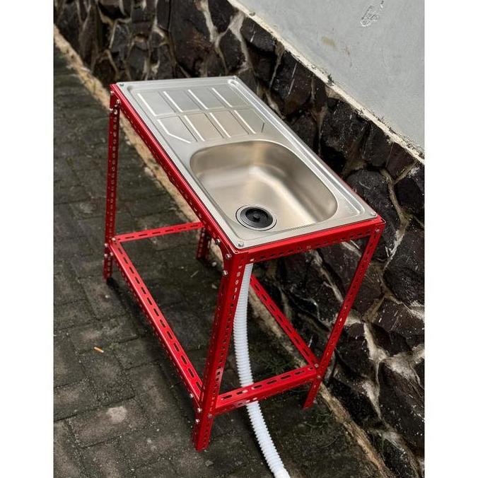 Wastafel Portable Bak Cuci Piring Portable Tempat Cuci Piring Panjang Wastafel Cuci Piring Portable 