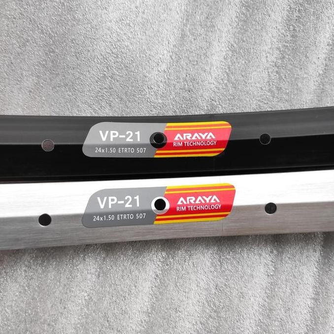 Velg Rims Sepeda Mini Mtb 24 Murni Etrto 507. 36 Hole. Araya Vp-21 Kualitas Terbaik Harga Termurah