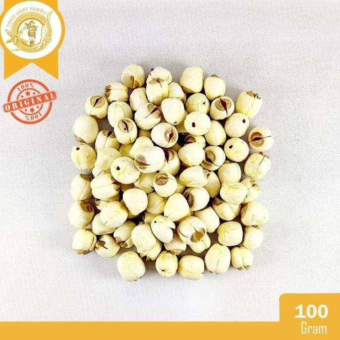 

LIAN ZI (100 gram) / BIJI TERATAI / DRIED LOTUS SEEDS / LIENCE