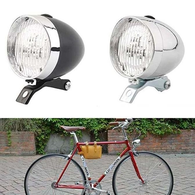 Lampu Sepeda Onthel / Lampu Led Sepeda Jadul / Bicycle Retro Vintage