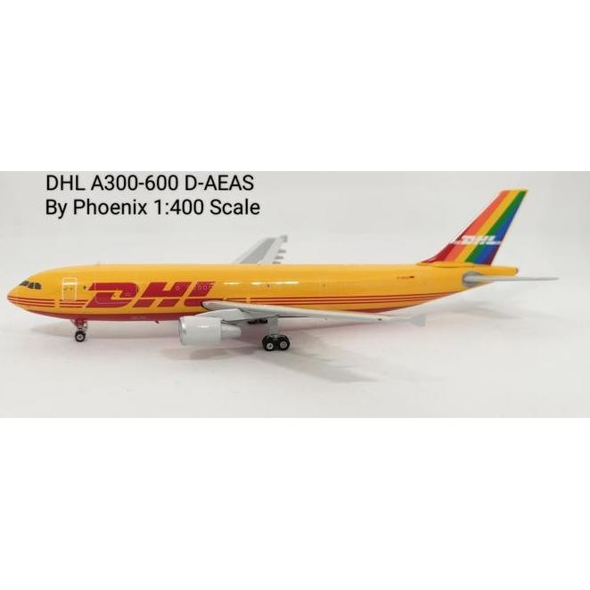 Dhl A300-600 D-Aeas By Phoenix 1:400 Scale