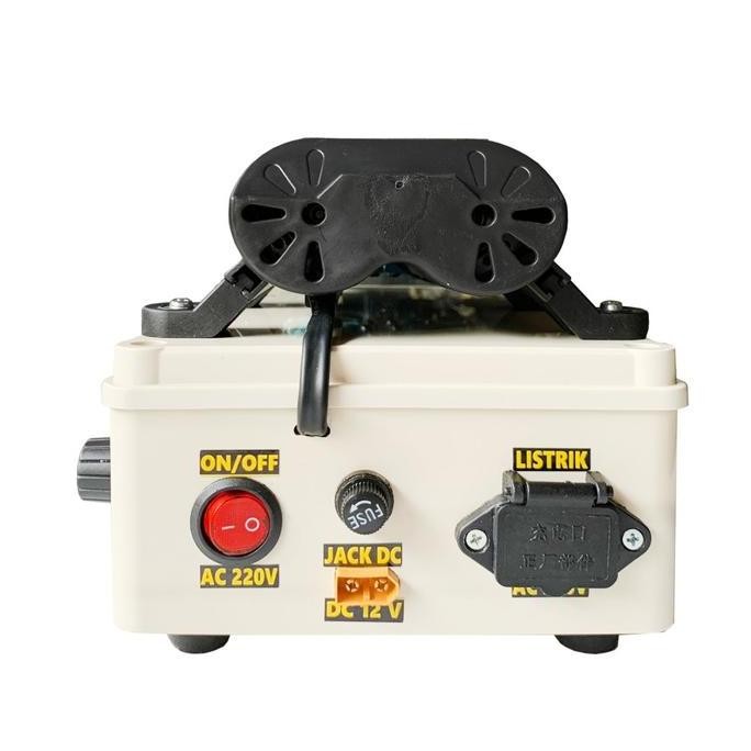 Paket Pompa Box M-Series Hiu Dual Pump - Series M6 - Pompa Box Saja, Adaptor Luar 8A