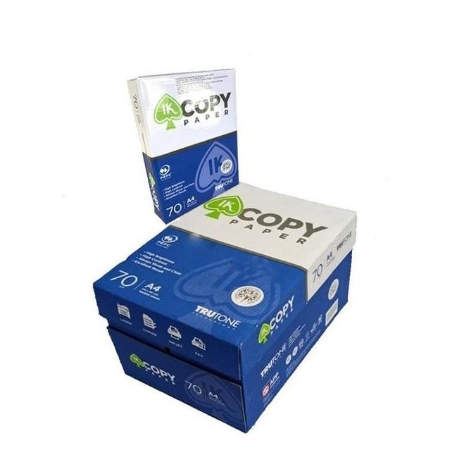 

Kertas HVS A4 70 gram / gsm IK Copy paper per dus GOJEK /GRAB