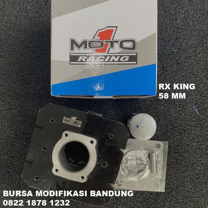 BLOK MESIN MOTO1 RX KING BORING RX KING 58mm BLOK BORE UP PAKET MESIN