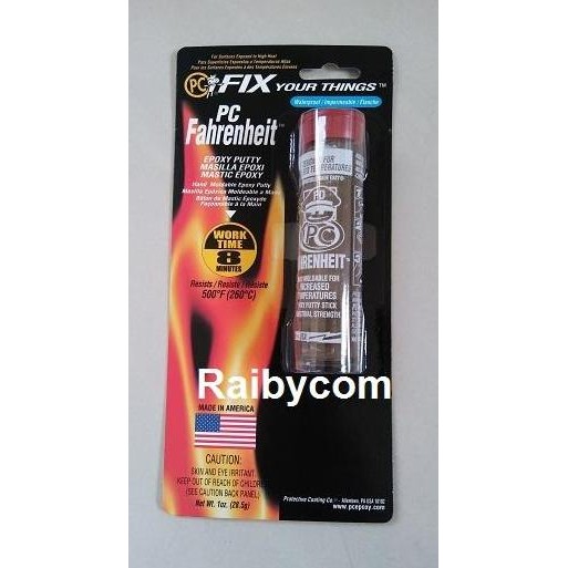 Fahrenheit Epoxy Putty Lem Porting PC Tahan Panas Mesin Motor & Mobil