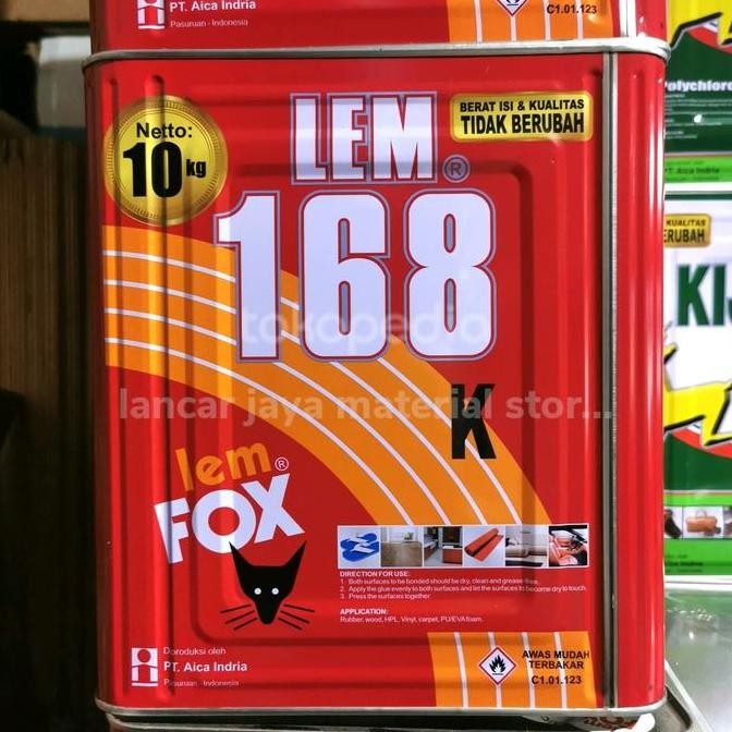 Lem Fox 168K Kuning 10kg - Lem Serbaguna Untuk Meubel & Triplek