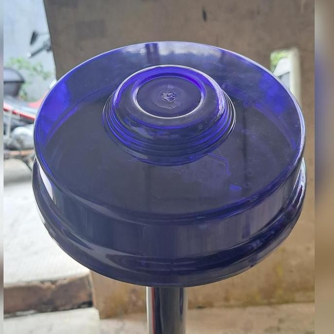Lampu tiang motor polisi patwal biru strobo