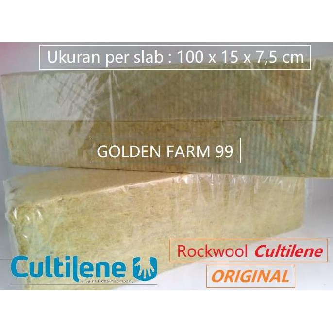 ROCKWOOL HIDROPONIK MEREK CULTILENE - IMPORT